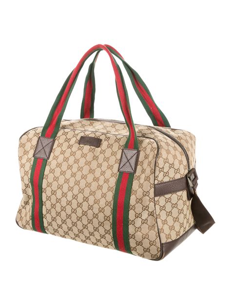 duffle bag palestra gucci|gucci duffle handbags.